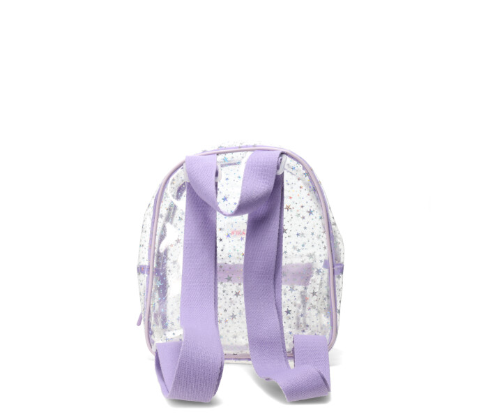 Mochila MINI Miss Carol Tuno De Pvc Y Brillos Lila