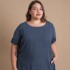 Remera Bruselas Azul jean
