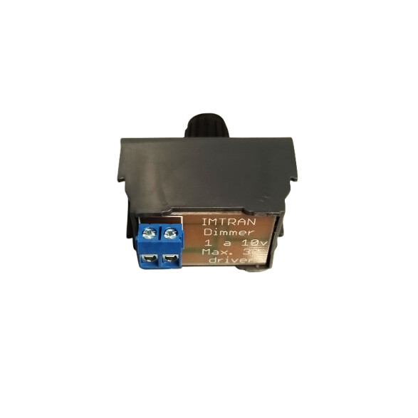 Dimmer para driver "CC" dimmerizable 1-10V negro LD0455N