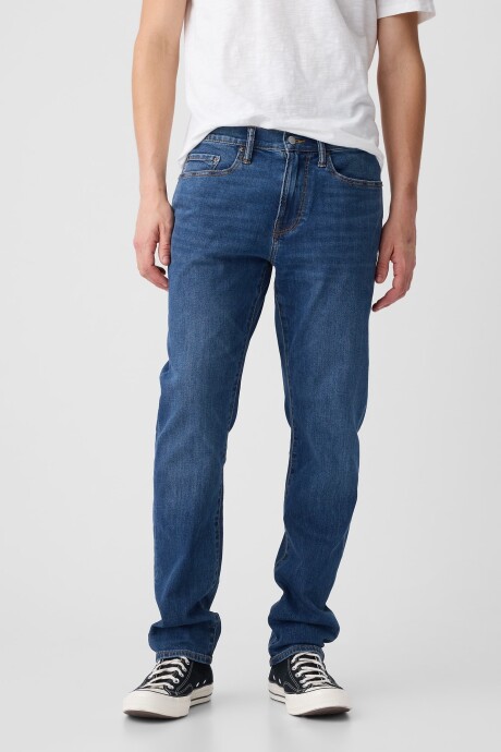 V-SLIM OPP MED LENNOX Medium Wash