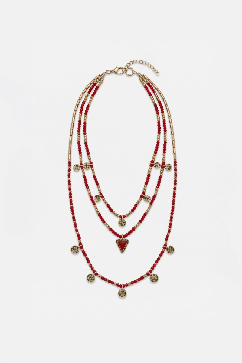 COLLAR NEW JAMPATH LONG Rojo