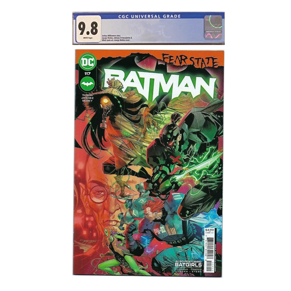 CGC Universal Grade Comic - Batman Fear State · Batman #117 