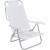 Silla Plegable de Aluminio 6 Posición BLANCO