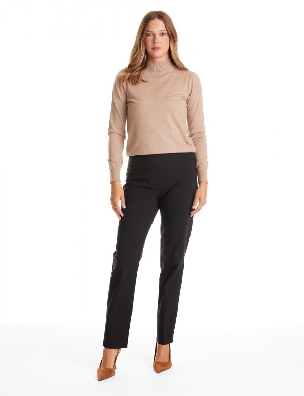 Pantalon Pull On NEGRO