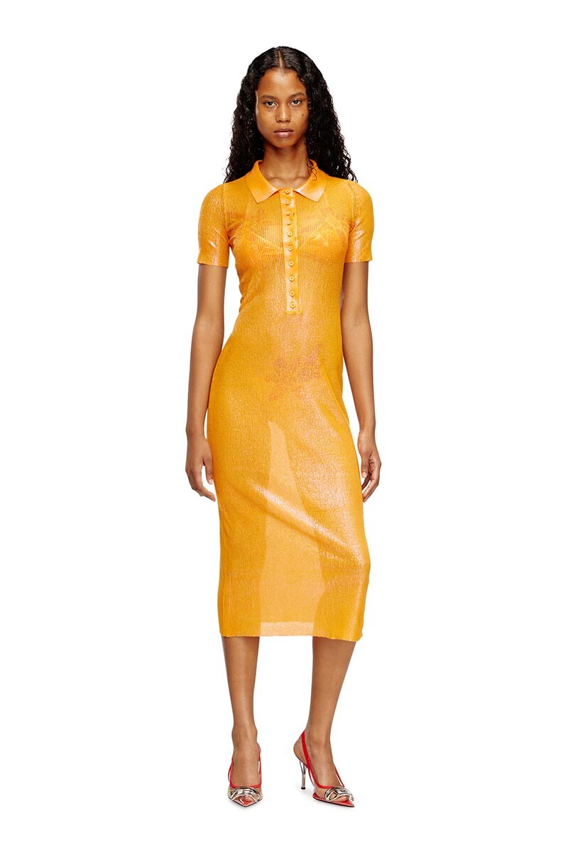 Vestido Para Mujer M-Orange-Kg Dress - Naranja 