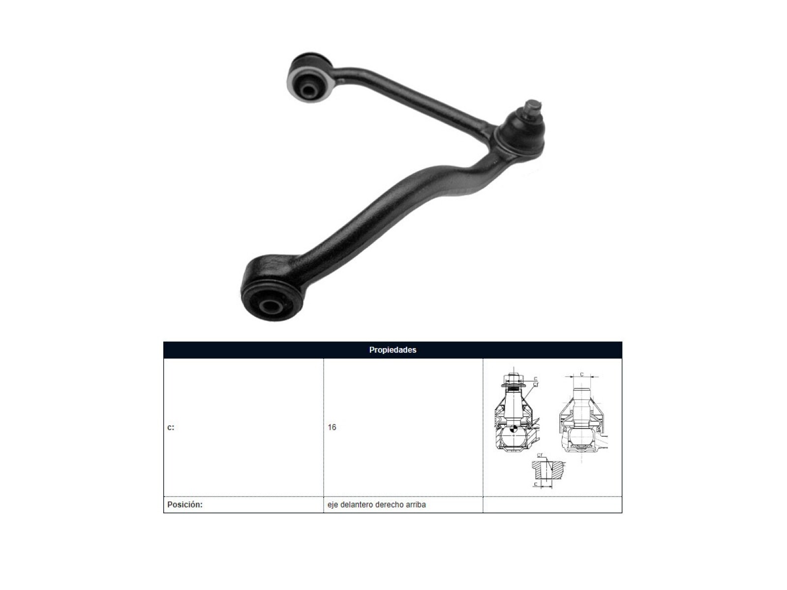 Parilla De Suspension Delantera Kia Sorento 05-25 Der 