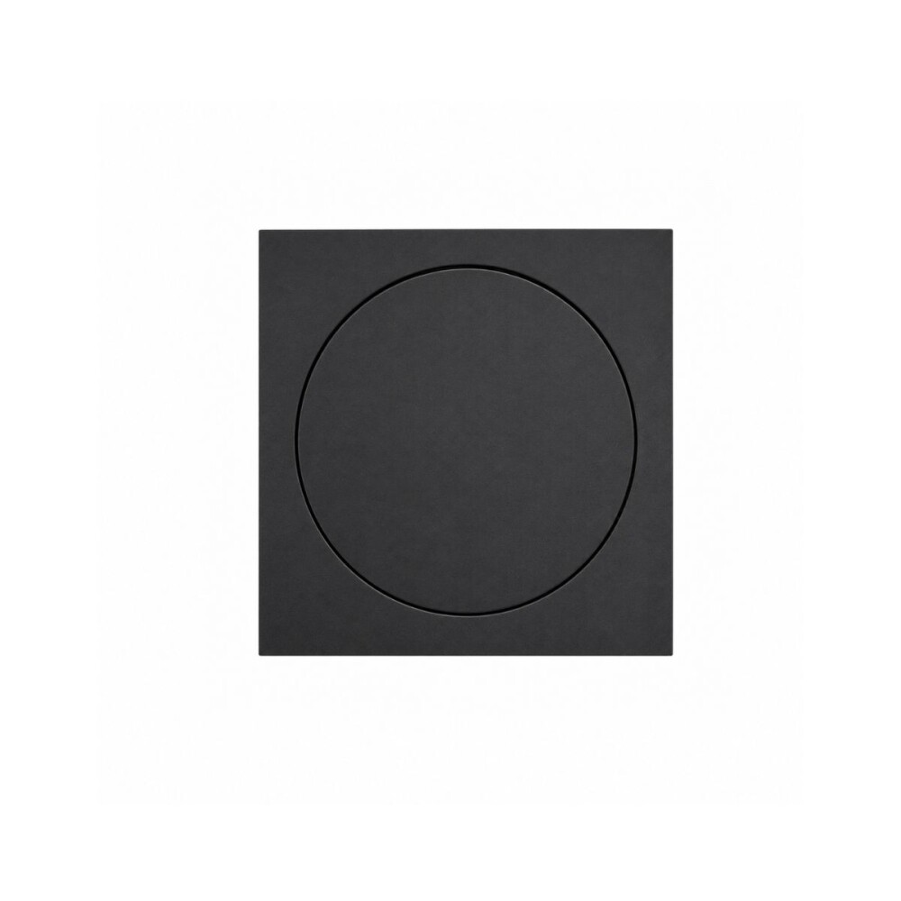 Rejilla de piso click clack 10x10 negro mate Rejilla De Piso Click Clack 10x10 Negro Mate