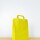 Bolsa lisa acuario 22x10x30 cm AMARILLO