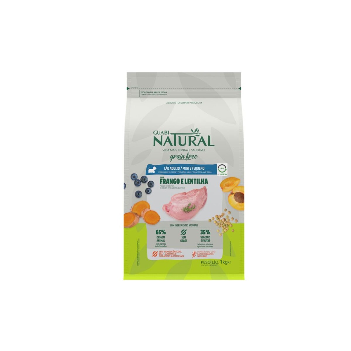 Guabi Perro Raza Pequeña y Mini 10,1kg | Nutrición Completa 