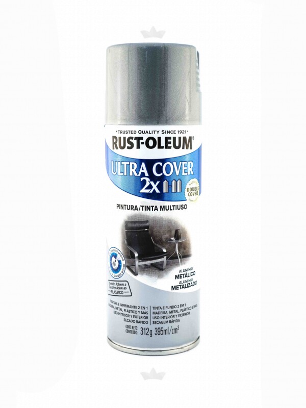AEROSOL ULTRA COVER 2X ALUMINIO METALICO- 340GR N/A