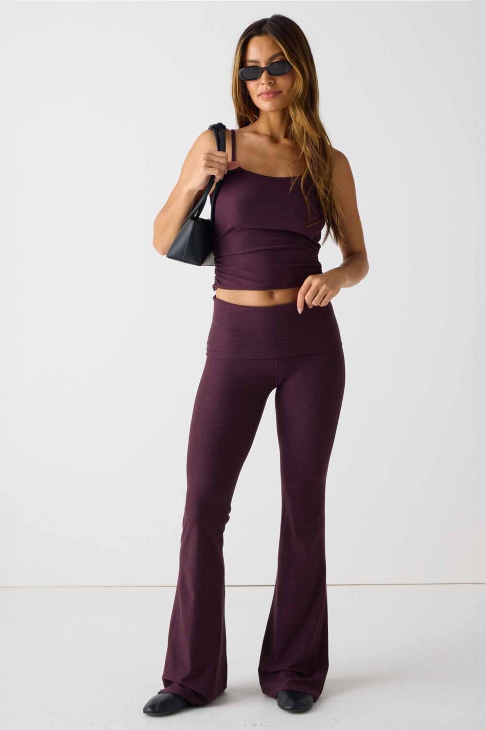 Top Reversible Whisper Crossover Mujer Oxblood