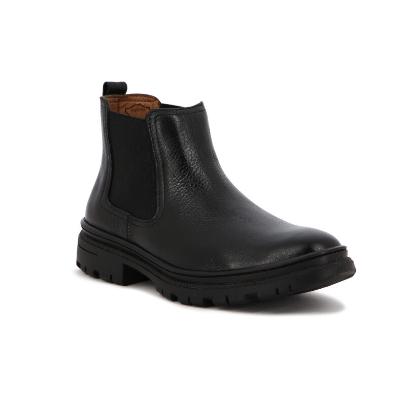 Starsax Bota Hombre C/ Elástico Negro Negro