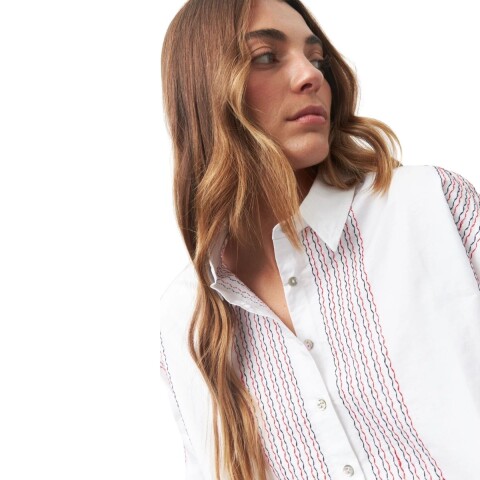 CAMISA ZINAIDA XS-XL BLANCO