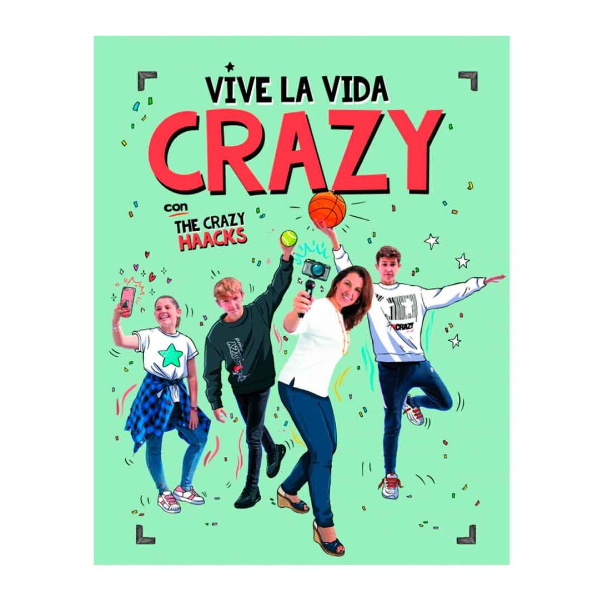 Libro Vive la Vida Crazy con The Crazy Haacks - 001 