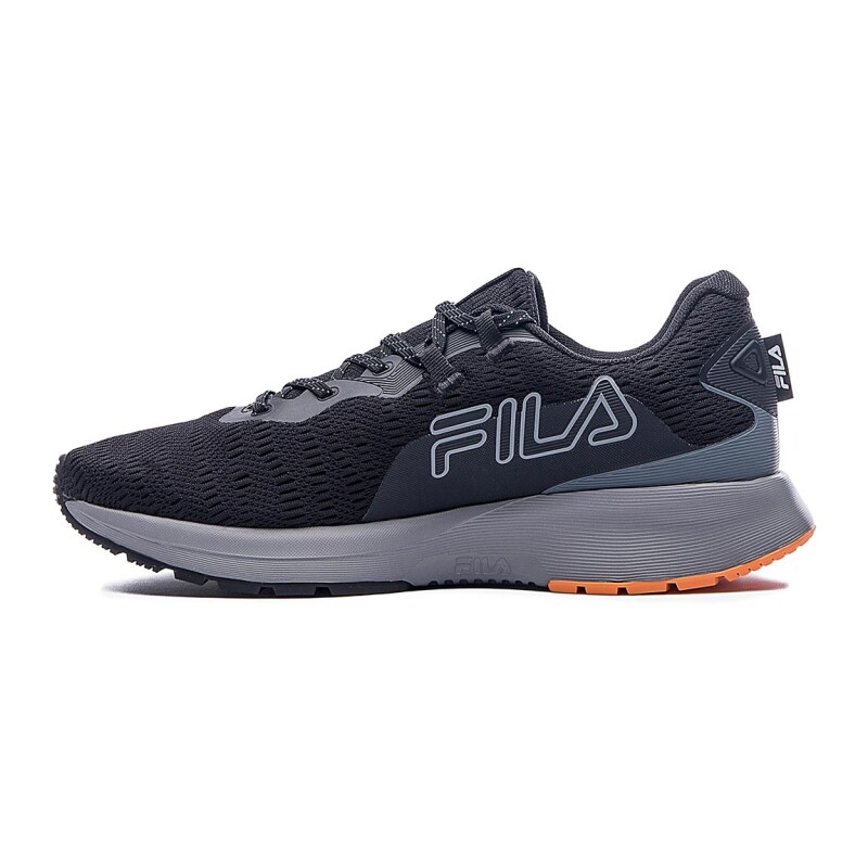 Fila Champion Training Ride Hombre - Negro/naranja Negro-naranja