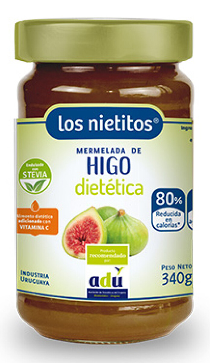 MERMELADA LOS NIETITOS DIET FCO 340G HIGO 