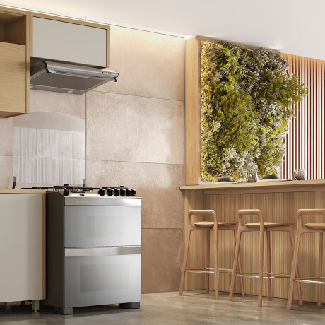 AEREO HELADERA 80CM MOBILIARIO COCINA MDF CONDESSA BEIGE GAMAS DE BEIGE