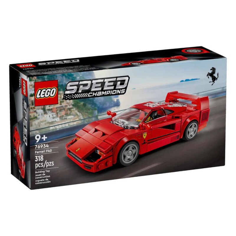Lego Speed Champions Superauto Ferrari F40 Juguete 318 Pcs Lego Speed Champions Superauto Ferrari F40 Juguete 318 Pcs