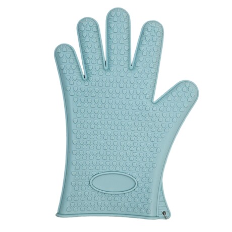 Manopla Guante de Silicona para Cocina Horno Silicona Verde