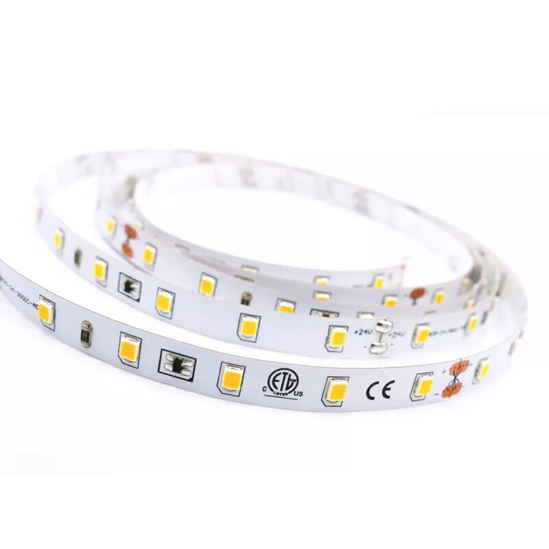 Cinta luz led cálida 5 mts + Transformador CALIDO