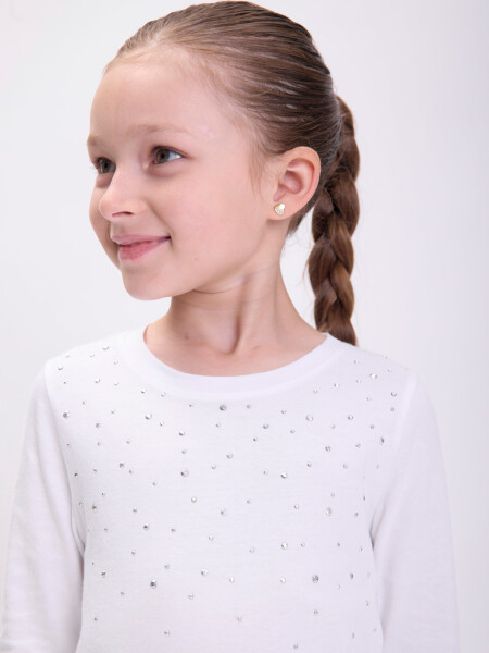 Remera strass Crudo