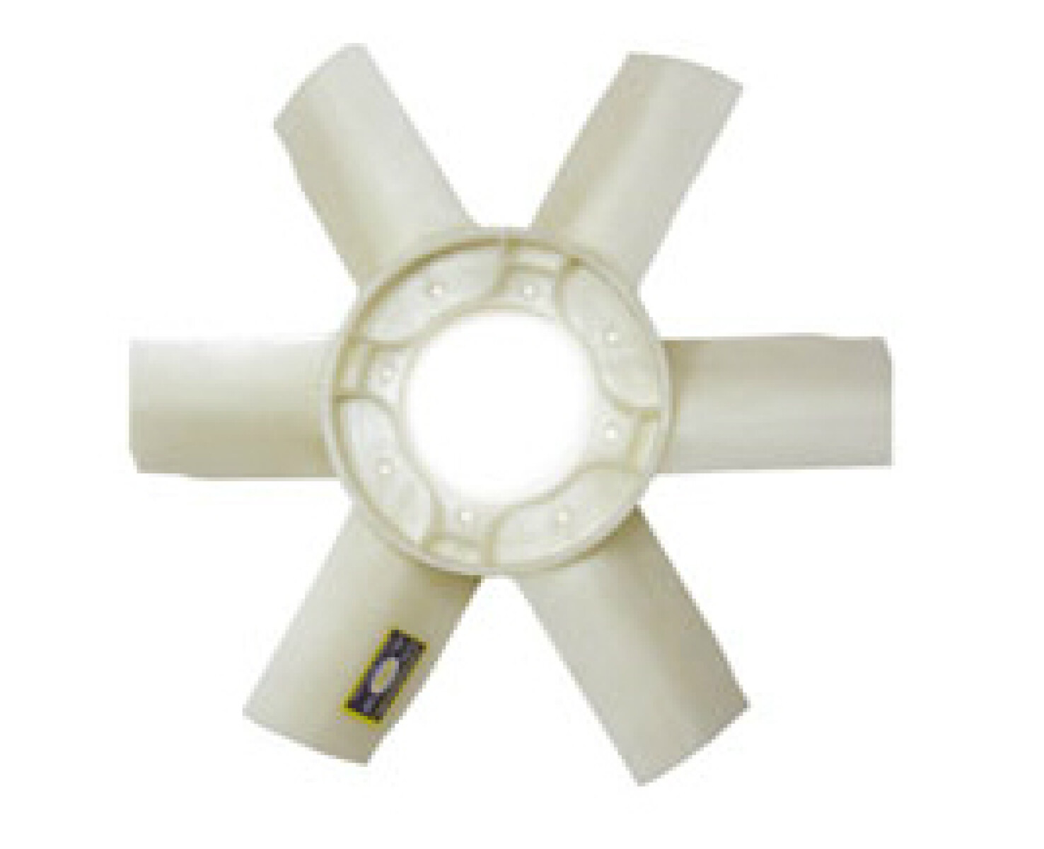 PALETA ELECTRO VENTILADOR TOYOTA HILUX 2L 3L 6 ASPAS 407MM CENTRO 104MM - 