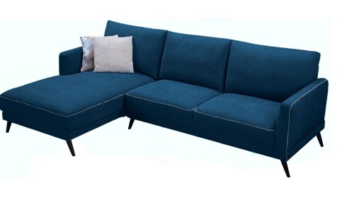 Sofa con Chaise MORGAN Petróleo