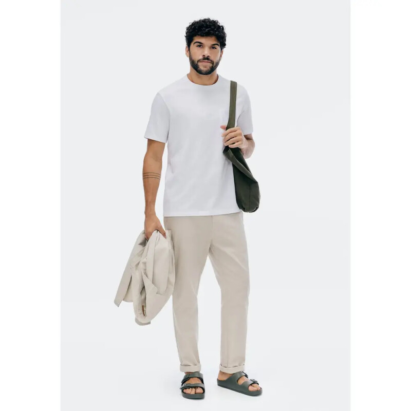 CAMISETA MM MASC BRANCO