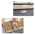 Caja Organizadora Plegable Grande Doble Tapa 28x24x50 Caja Organizadora Plegable Grande Doble Tapa 28x24x50