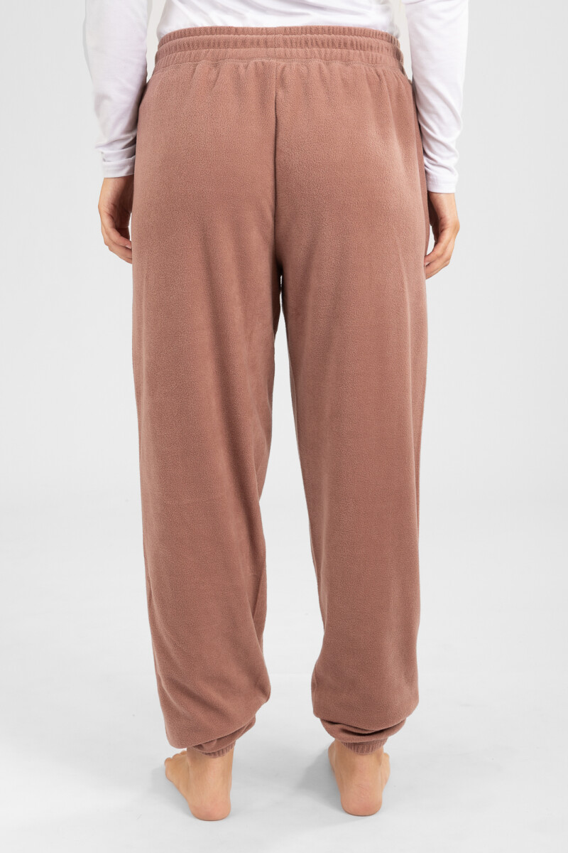 Pantalon polar mujer Rosa antique