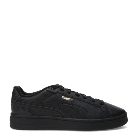 Championes de Hombre Puma Court Classico Negro - Dorado