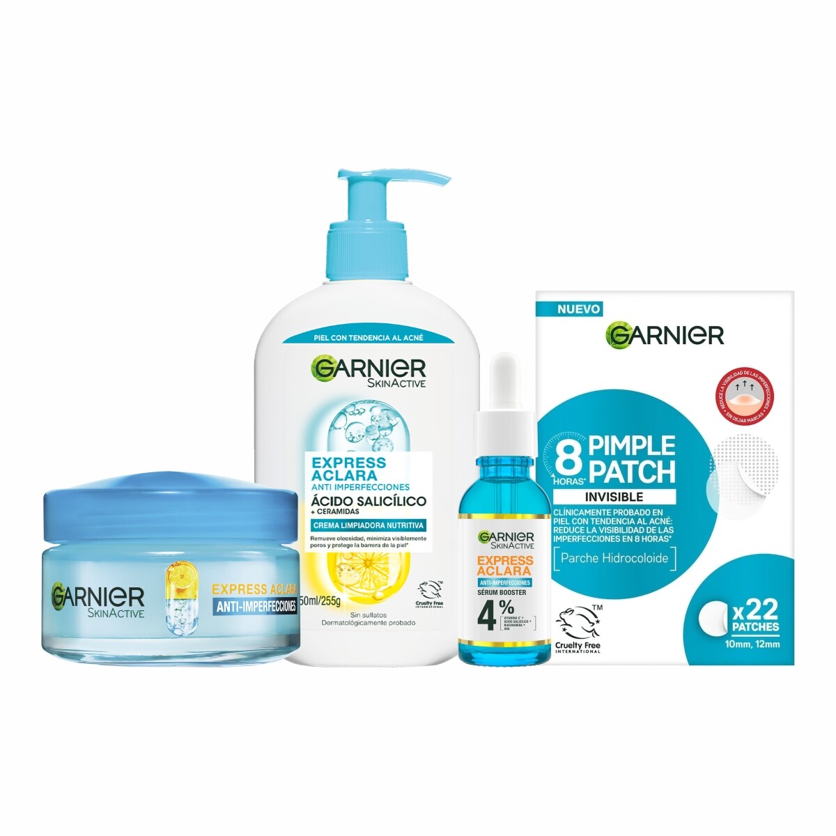 Pack Garnier Vitamina C Anti Menchas Rutina Completa 