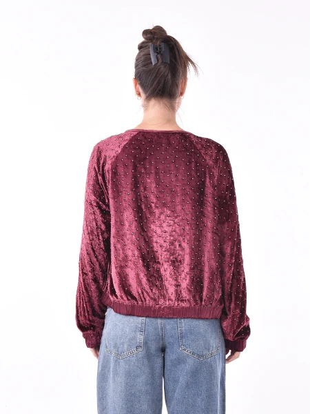 CAMPERA CHEER CEREZA