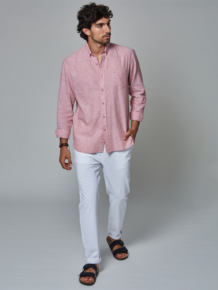 Pantalon lino - crudo 