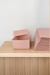 Pack x 20 unid - Caja 06 16X15X9 cm laminada NUDE