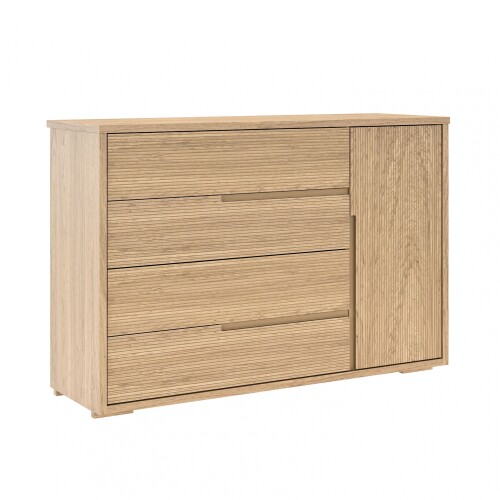 Cómoda Zapatera Concept - 4 cajones 1 puerta Hanover Frizz