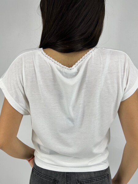 T-SHIRT WANNA 2429 BLANCO