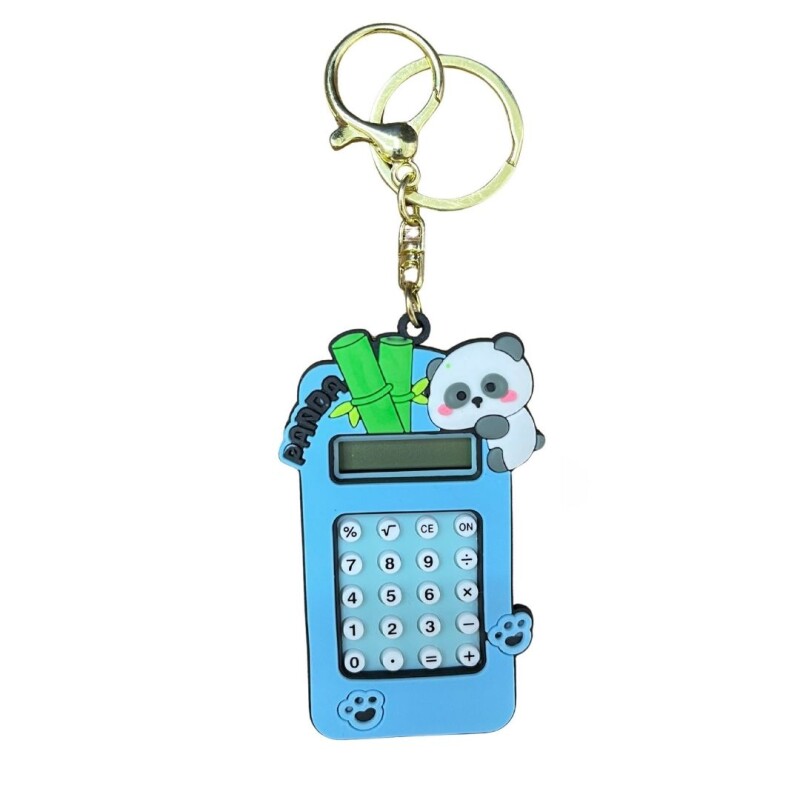 LLAVERO CALCULADORA DE PANDA • 13cm LLAVERO CALCULADORA DE PANDA • 13cm