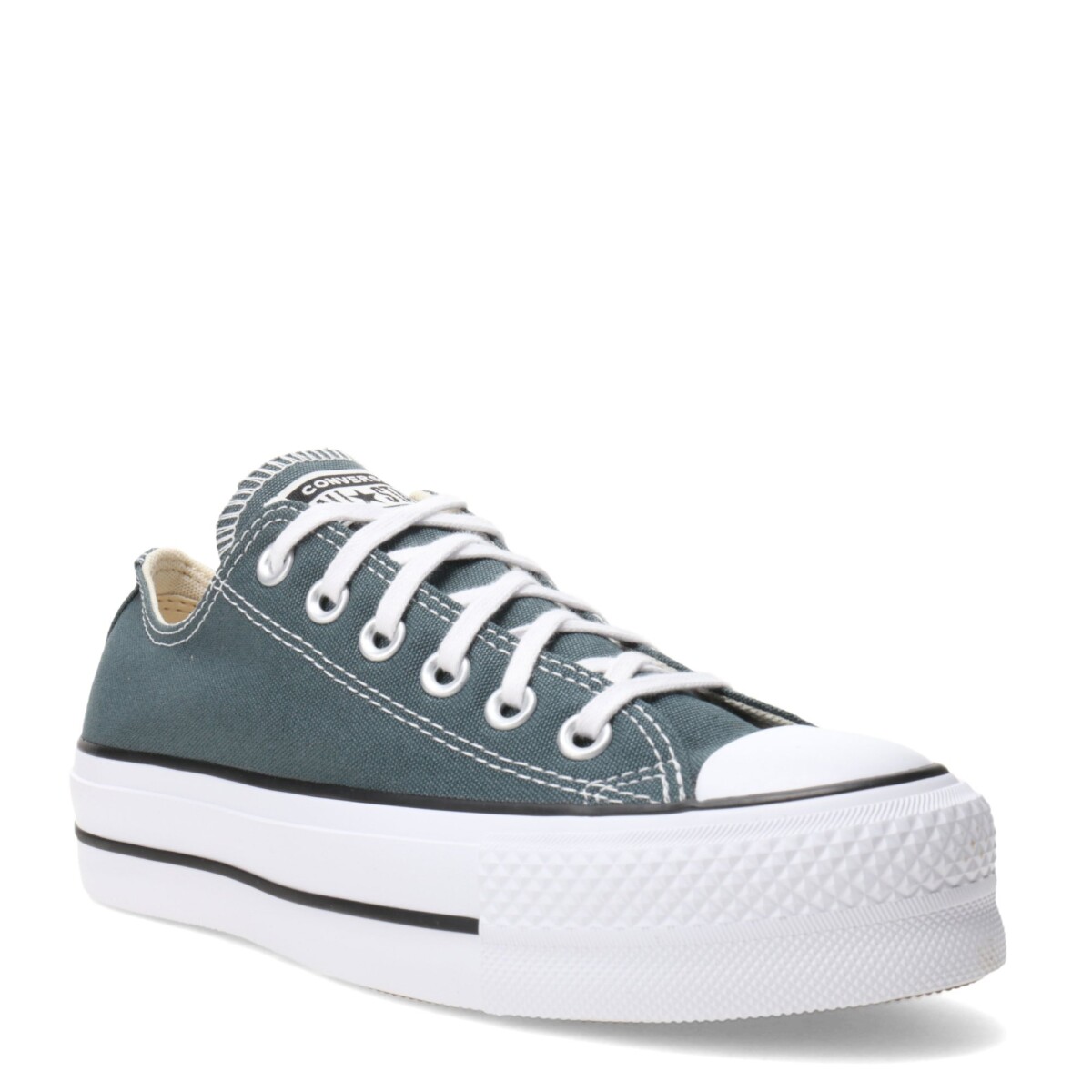 Championes de Mujer Converse Chuck Taylor Lift Plataforma - Verde Oscuro 