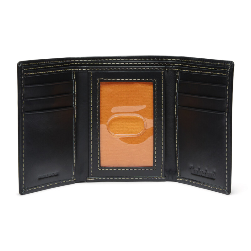 Billetera Smooth Trifold Hombre Black