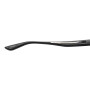 Lentes De Sol One Piece Bossa Nova De Policarbonato Negro/Negro