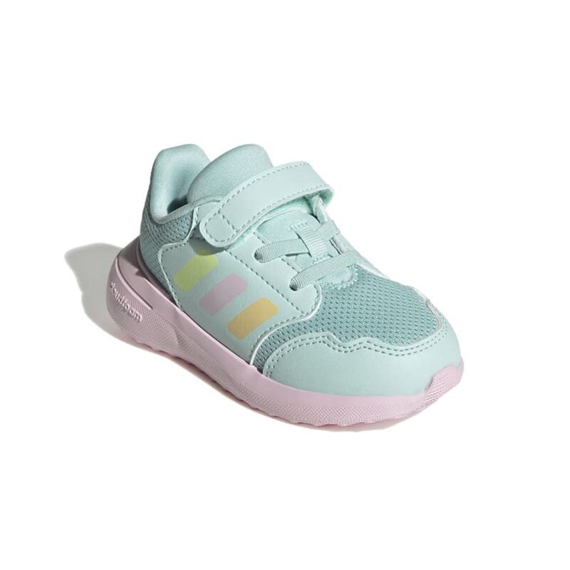 Championes Adidas Tensaur Run 3.0 de Niños - IH7783 Verde Agua-rosado