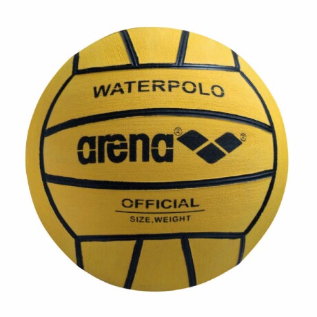 Pelota De Waterpolo Arena Water Polo Ball Man 2008 Amarillo