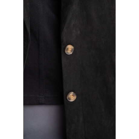Blazer Gamuza Negro
