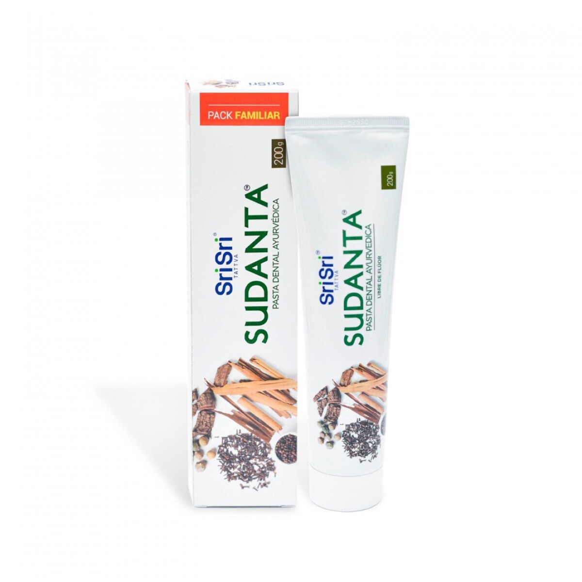 SRI SRI SUDANTA PASTA DENTAL AYURVÉDICA 200gr 