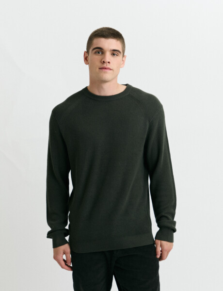 470986 SWEATER HARRINGTON LABEL Oliva