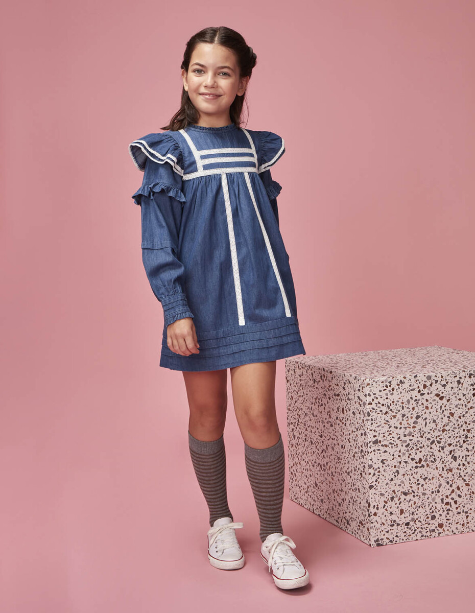 Vestido Denim - Denim 