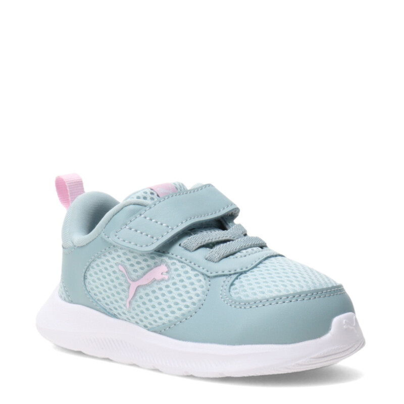 Championes de Niña Puma Fun Racer 2 Ac Inf Verde - Lila
