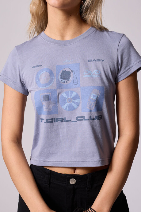 T-SHIRT CATINA DIXIE Gris Claro