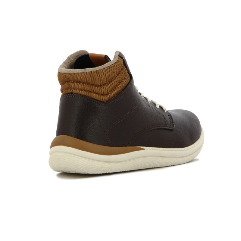 Bota Casual Hombre Br Sport Cafe-caramelo